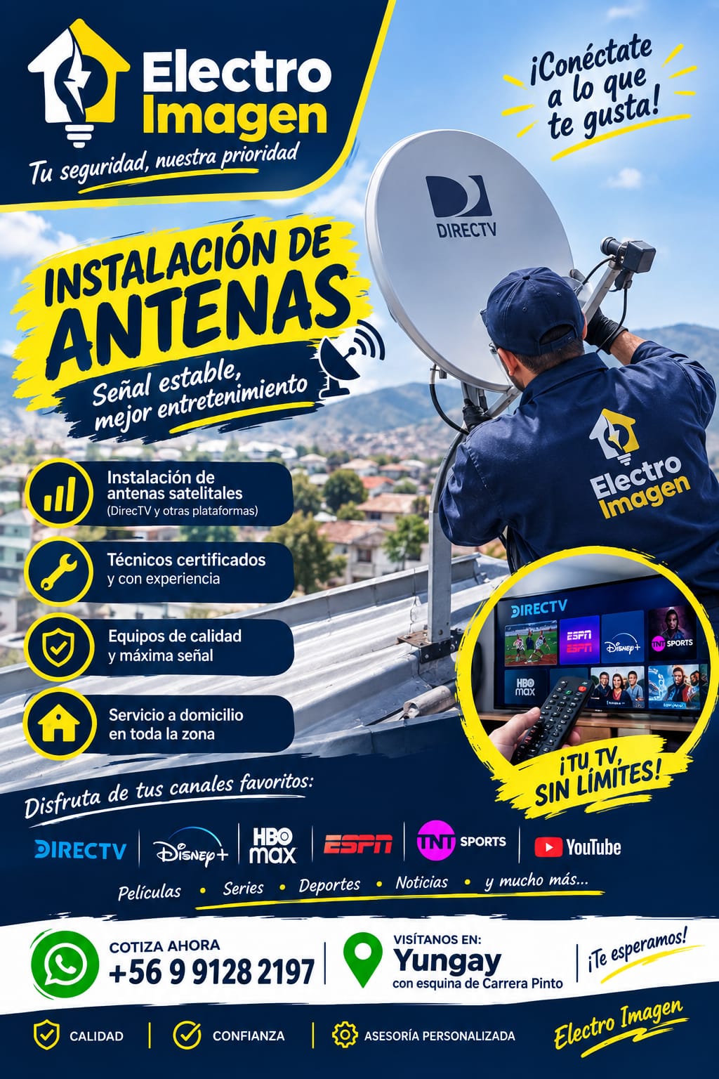Instalación de Antenas